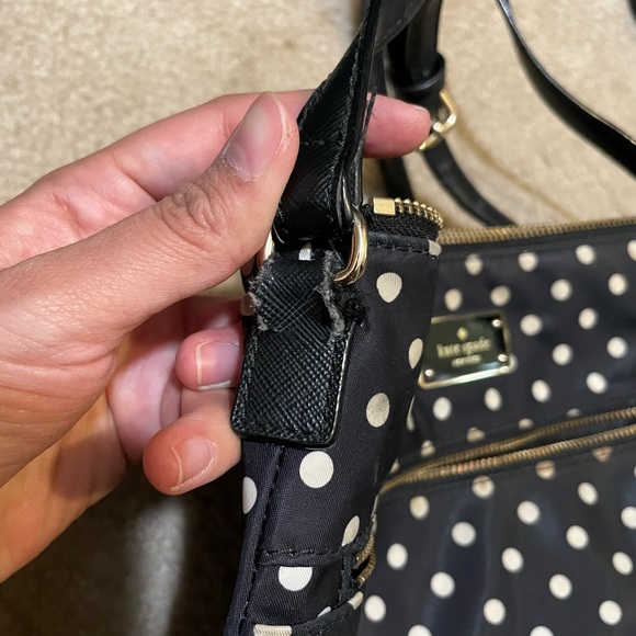 ❤️‍🔥SOLD❤️‍🔥Kate Spade Polka Dot Crossbody - Picture 5 of 11